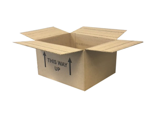 New Printed Single Wall Box - 235mm x 203mm x 138mm