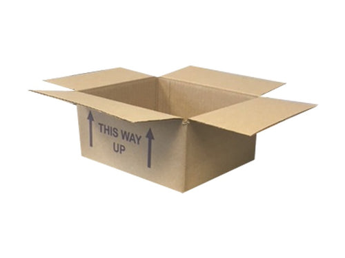 New Printed Single Wall Box - 206mm x 181mm x 93mm