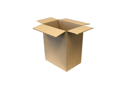 New Plain Strong Single Wall Box - 185mm x 123mm x 230mm