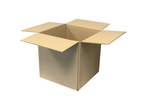 New Plain Strong Single Wall Box - 215mm x 215mm x 220mm