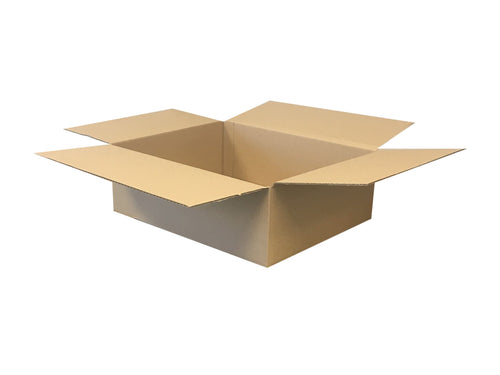 New Plain Single Wall Box - 370mm x 305mm x 124mm