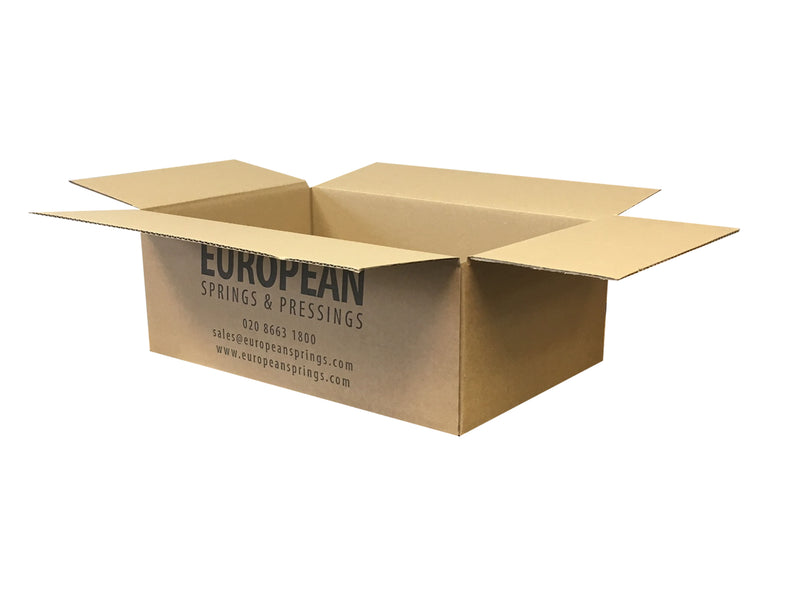 New Printed Strong Single Wall Box - 398mm x 255mm x 142mm