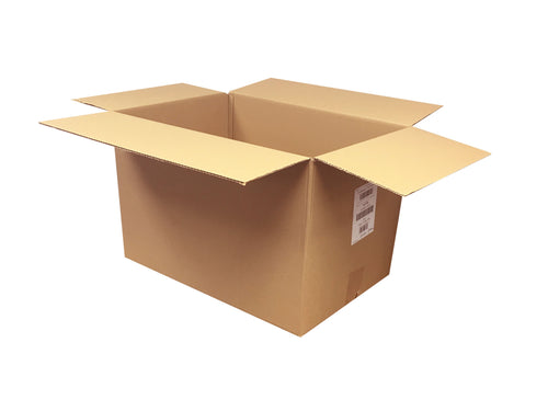 Used Plain Strong Single Wall Box - 590mm x 395mm x 395mm