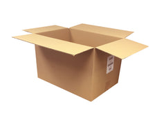 plain used cardboard box 590 x 395 x 395