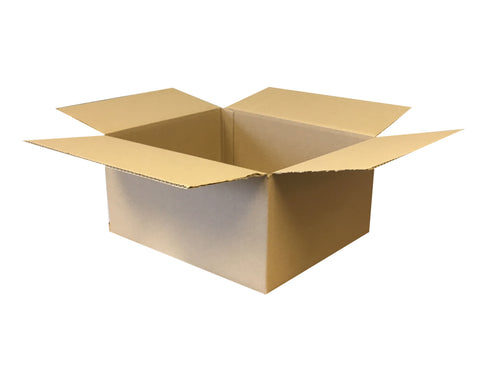 New Plain Strong Single Wall Box - 340mm x 268mm x 190mm