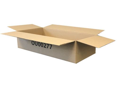 New Printed Strong Single Wall Box - 586mm x 307mm x 139mm