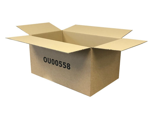 New Printed Single Wall Box - 493mm x 290mm x 245mm