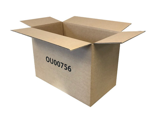 New Printed Strong Single Wall Box - 484mm x 274mm x 339mm