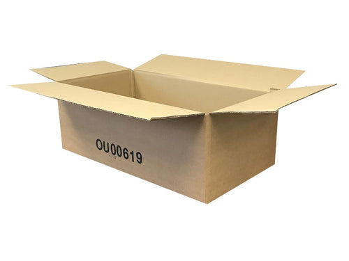 New Printed Single Wall Box - 590mm x 317mm x 202mm