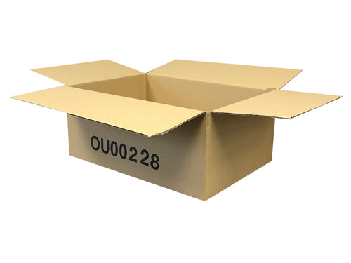 New Printed Single Wall Box - 390mm x 280mm x 157mm