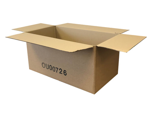New Printed Single Wall Box - 490mm x 265mm x 235mm