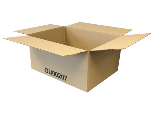 New Printed Single Wall Box - 475mm x 355mm x 230mm
