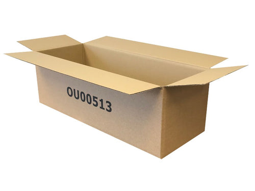 New Printed Single Wall Box - 590mm x 227mm x 188mm