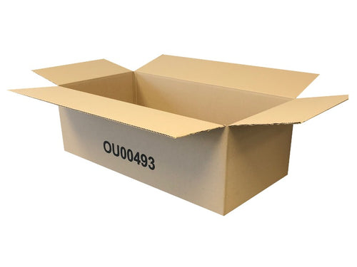 New Printed Strong Single Wall Box - 590mm x 300mm x 195mm