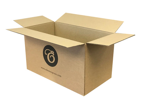 New Printed Single Wall Box - 365mm x 195mm x 205mm