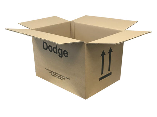New Printed Strong Double Wall Box - 340mm x 245mm x 245mm