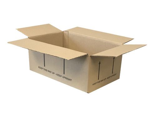 New Printed Single Wall Box - 255mm x 160mm x 105mm