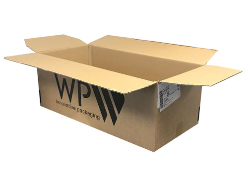 Used Printed Strong Double Wall Box - 770mm x 370mm x 295mm