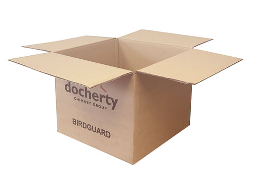 New Printed Strong Single Wall Box - 315mm x 315mm x 260mm
