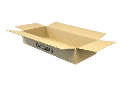 New Printed Single Wall Box - 593mm x 280mm x 110mm
