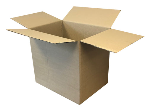 New Plain Strong Single Wall Box - 405mm x 300mm x 375mm