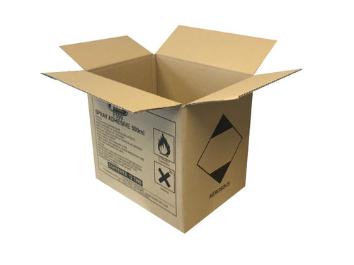 New Printed Strong Single Wall Box - 279mm x 200mm x 245mm