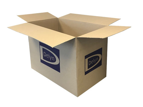 New Printed Single Wall Box - 599mm x 350mm x 425mm