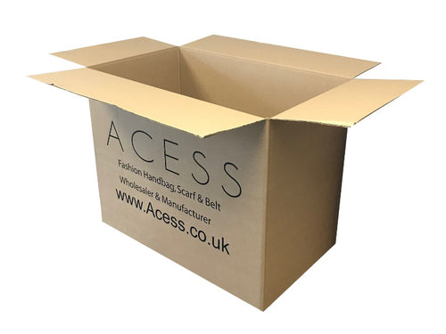 New Printed Single Wall Box - 745mm x 440mm x 590mm