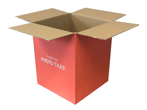 New Printed Single Wall Box - 229mm x 229mm x 280mm