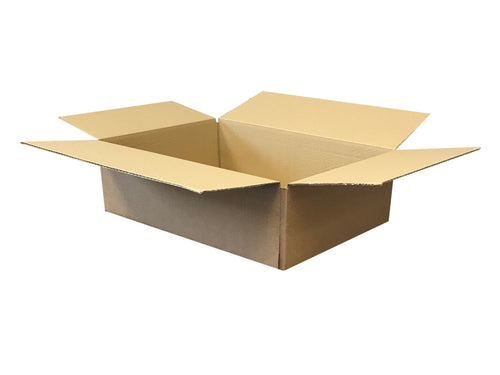 New Plain Single Wall Box - 397mm x 278mm x 119mm