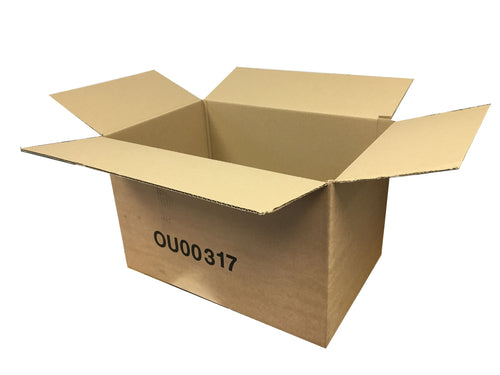 New Printed Single Wall Box - 432mm x 290mm x 274mm