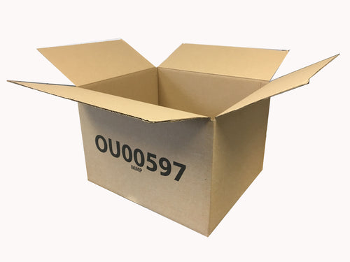 New Printed Single Wall Boxes - 376mm x 323mm x 251mm