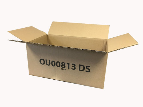 New Printed Strong Single Wall Box - 490mm x 290mm x 212mm