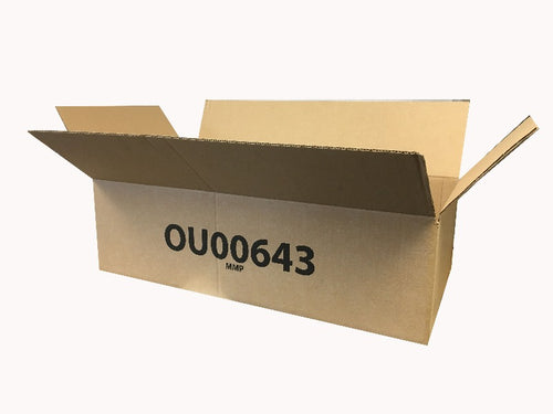 New Printed Strong Single Wall Box - 599mm x 299mm x 167mm