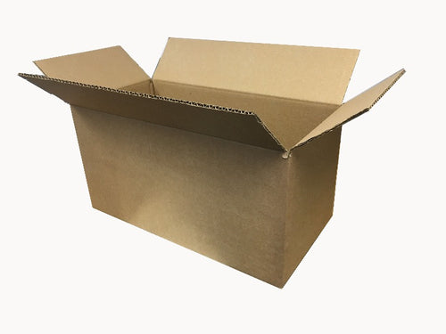 New Plain Strong Single Wall Box - 400mm x 200mm x 190mm