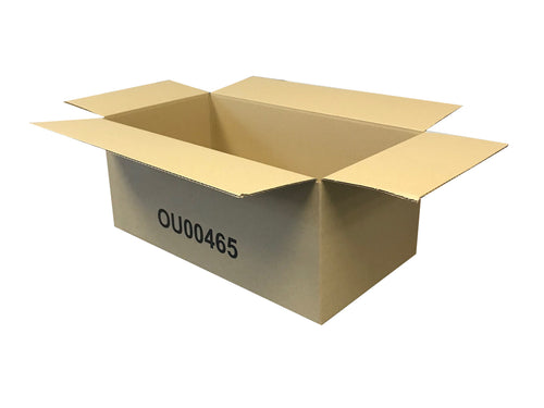 New Printed Single Wall Box - 487mm x 260mm x 200mm
