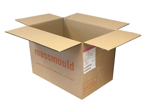 Used Printed Strong Single Wall Box - 480mm x 326mm x 348mm