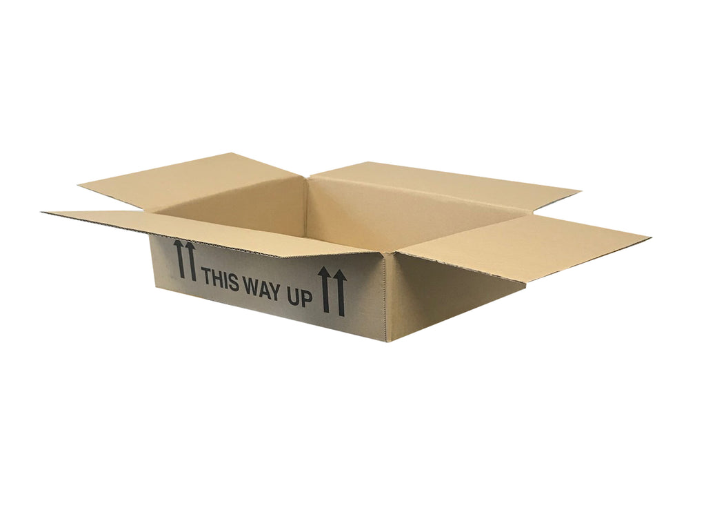 flat narrow cardboard packing boxes