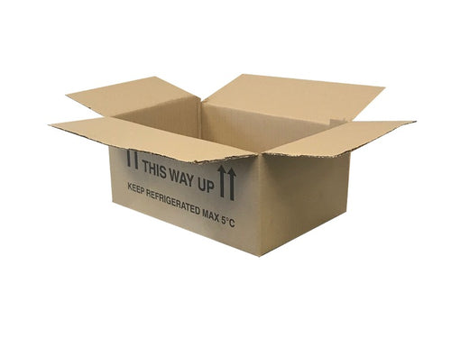 New Printed Single Wall Box - 270mm x 180mm x 115mm