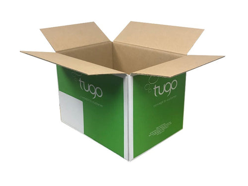 New Printed Strong Double Wall Box - 385mm x 285mm x 285mm