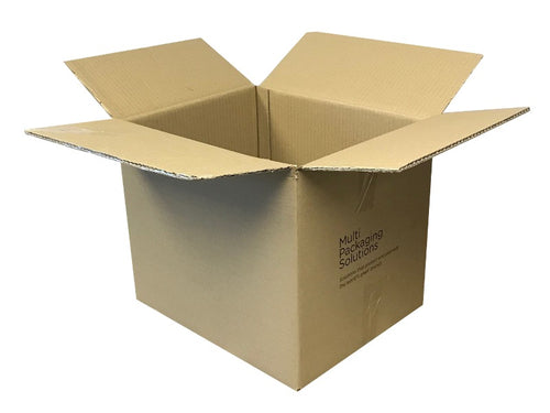 Used Printed Strong Double Wall Box - 380mm x 310mm x 310mm