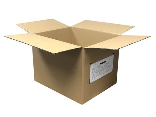 Used Plain Strong Single Wall Boxes - 380mm x 320mm x 285mm