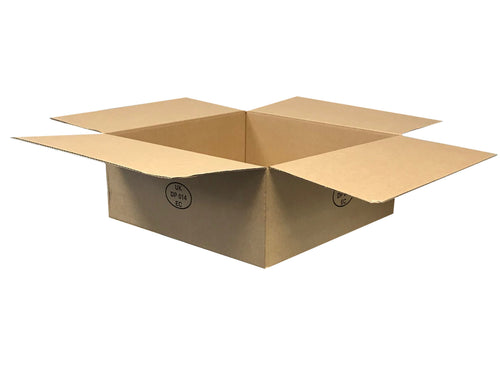New Printed Strong Single Wall Box - 391mm x 383mm x 147mm
