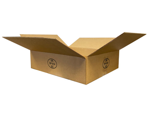 New Printed Strong Single Wall Box - 380mm x 305mm x 95mm