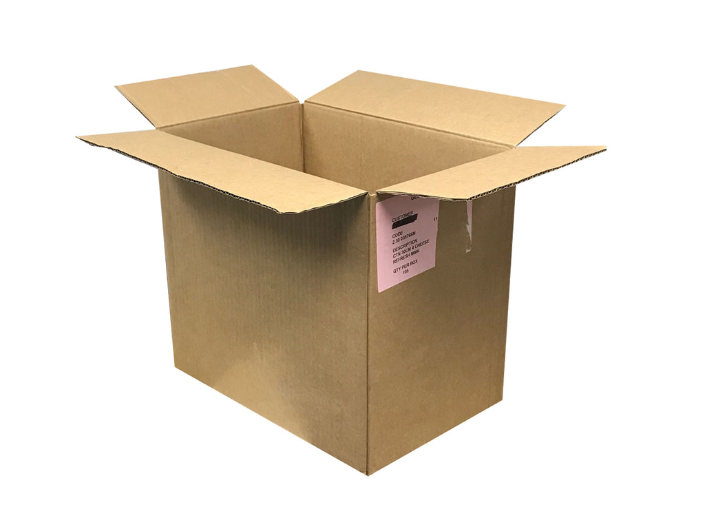 plain used boxes eco packaging