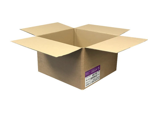 Used Plain Strong Single Wall Box - 391mm x 380mm x 250mm