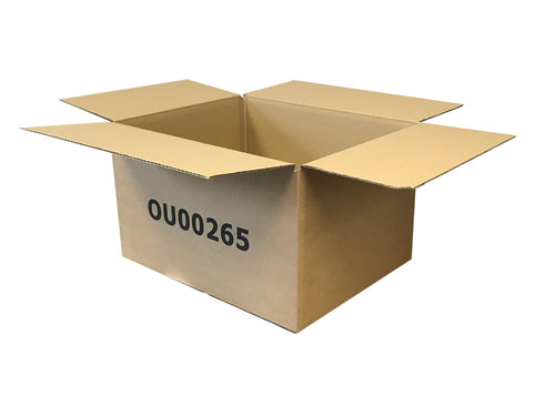 New Printed Single Wall Box - 390mm x 306mm x 225mm