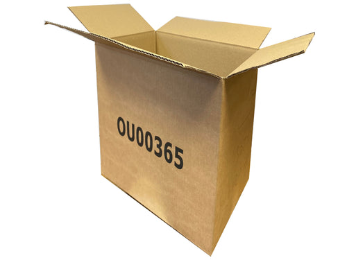 New Printed Single Wall Box - 380mm x 265mm x 245mm