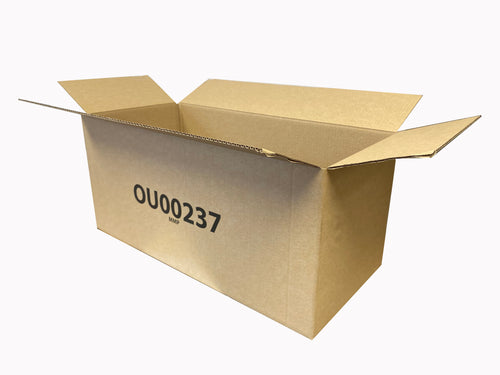 New Printed Single Wall Box - 595mm x 263mm x 263mm