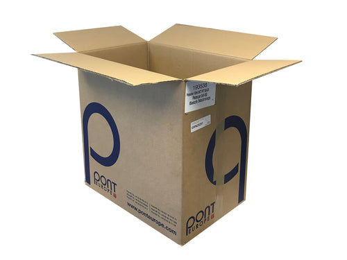 Used Printed Strong Double Wall Box - 573mm x 380mm x 590mm